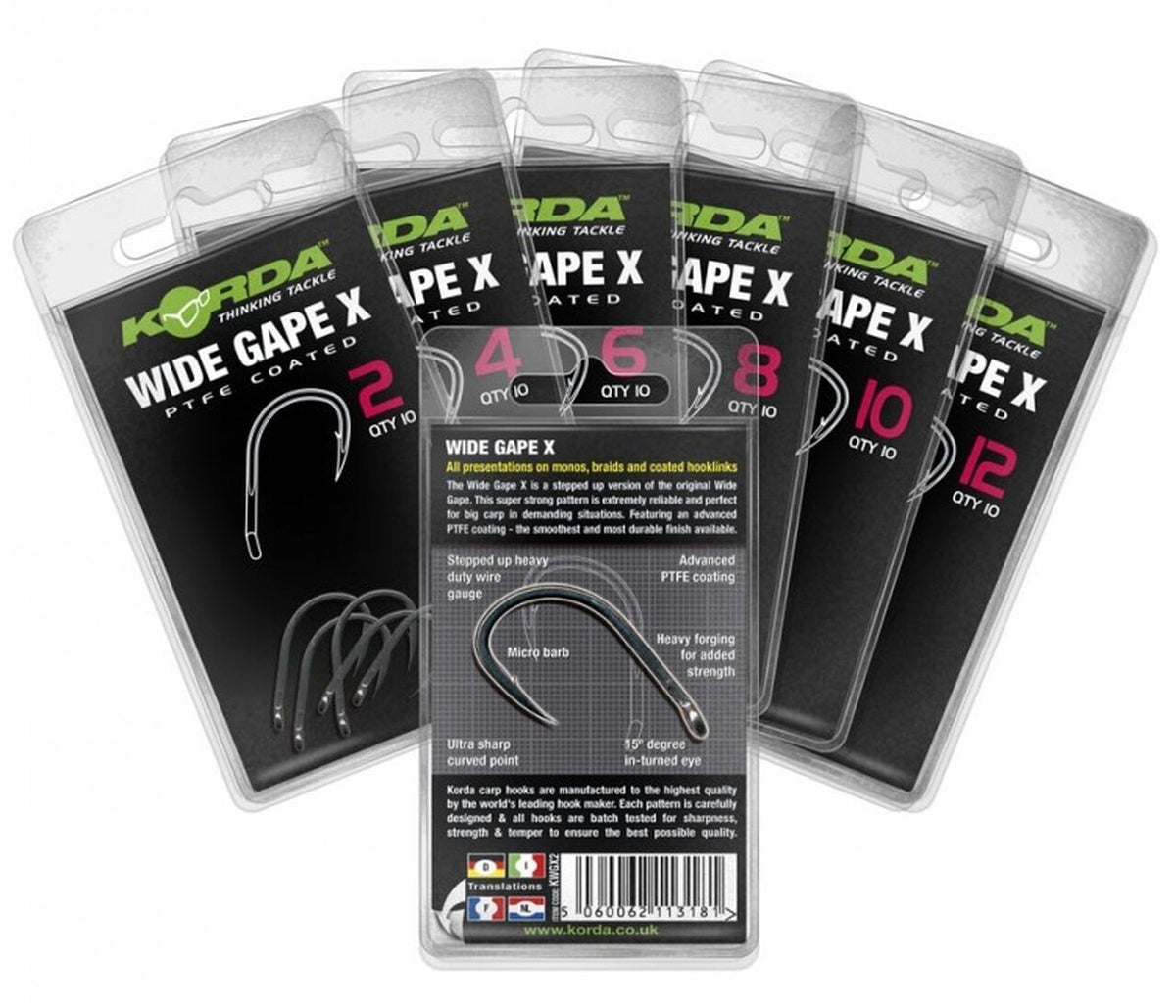 Korda - Wide Gape X PTFE Coated