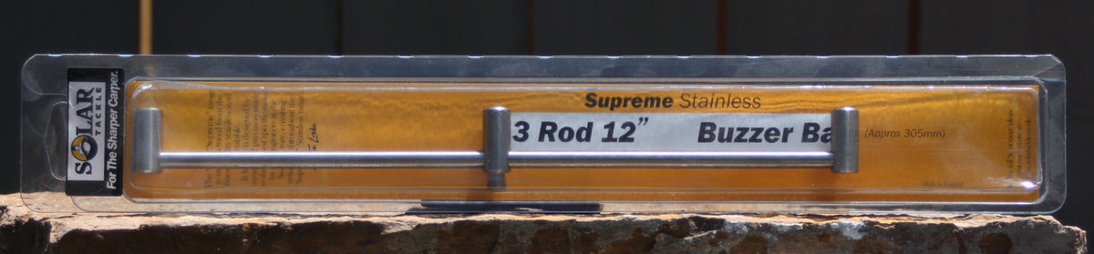 Solar - 3 rod 12" Buzzer Bar width 0